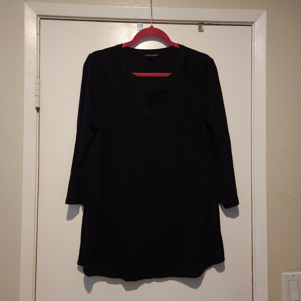 41 Hawthorn Black Women's Tunic Top